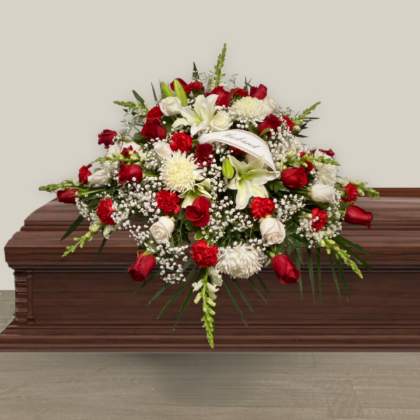Lovely Thoughts Casket Spray