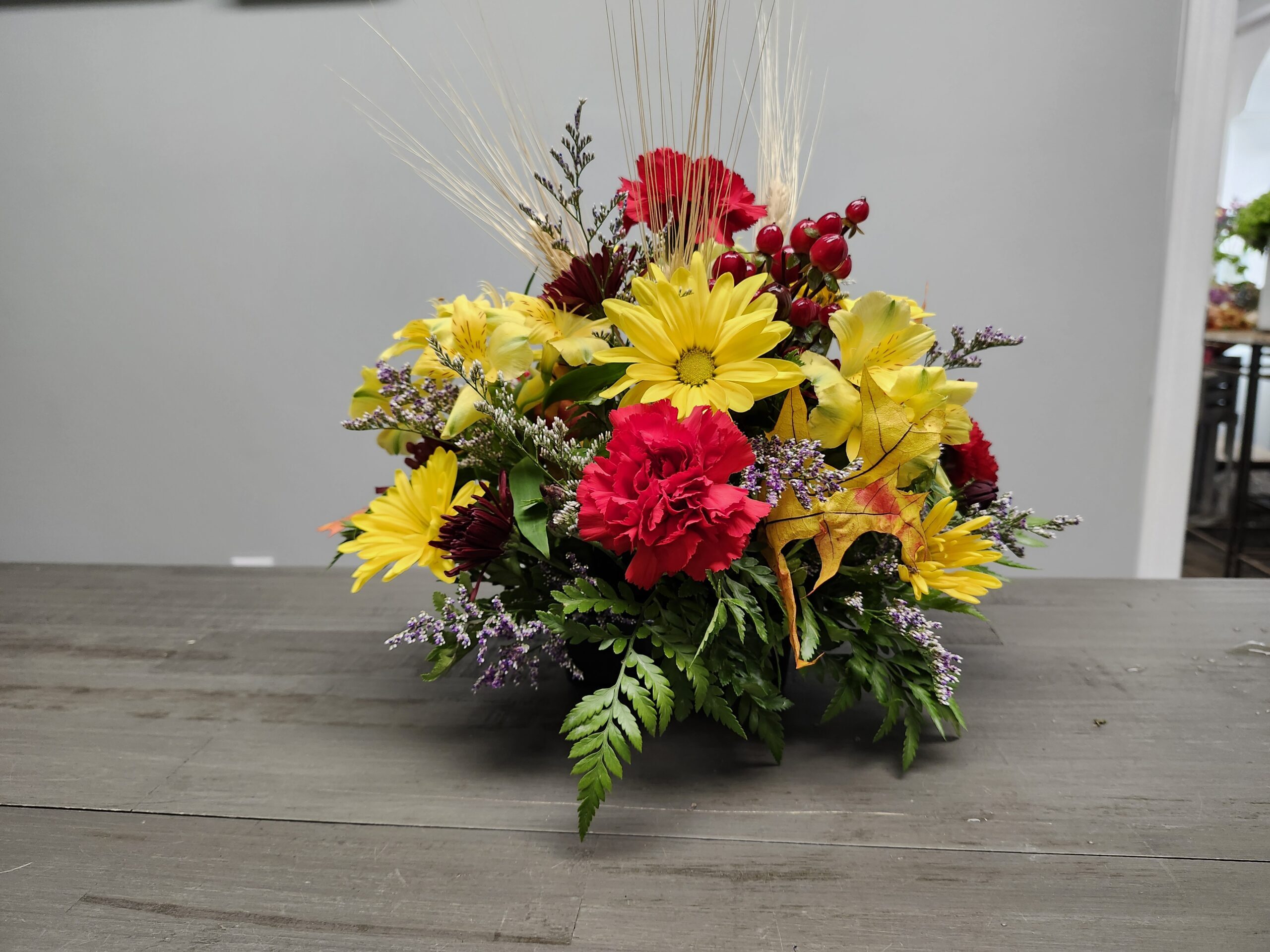 Thanksgiving centerpiece class pic