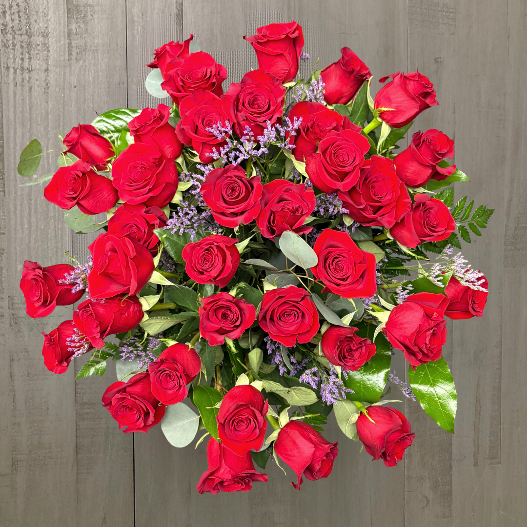 36 LS ROSES ARR. TOP